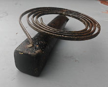 Load image into Gallery viewer, Small Antique Clock Gong Chime 9cm Cast Iron Mantel Clock Part Repair