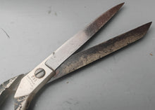 Load image into Gallery viewer, Vintage 24cm Tailor Shears Heavy Duty Fabric Scissors Steel Used