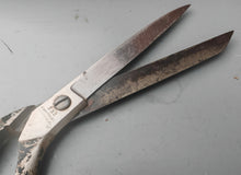 Load image into Gallery viewer, Vintage 24cm Tailor Shears Heavy Duty Fabric Scissors Steel Used