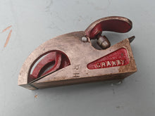 Load image into Gallery viewer, GRANBY Brass Bullnose Plane Vintage Woodworking Tool w/ 1 1/8” Blade Used
