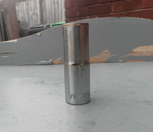 Load image into Gallery viewer, 7/16" Chrome Vanadium Socket Made in Japan Metric Deep Socket Tool Used
