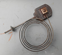 Load image into Gallery viewer, Vintage Clock Gong Chime Coil Assembly Cast Iron Brass Mount 15cm Part