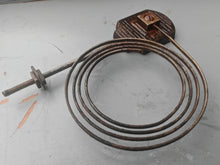 Load image into Gallery viewer, Vintage Clock Gong Chime Coil Assembly Cast Iron Brass Mount 15cm Part