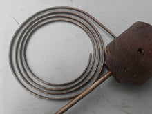 Load image into Gallery viewer, Vintage Clock Gong Chime Coil Assembly Cast Iron Brass Mount 15cm Part