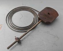 Load image into Gallery viewer, Vintage Clock Gong Chime Coil Assembly Cast Iron Brass Mount 15cm Part