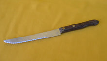 Load image into Gallery viewer, Vintage 90's  Wooden Handle Small Kitchen Cutting Knife, Kitchenali 1990's