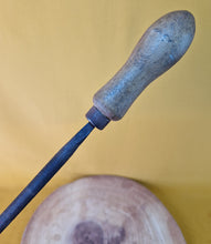 Load image into Gallery viewer, Vintage Wood / Metal Work Files Tool, wooden handle, 32.5cm Long