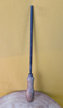 Load image into Gallery viewer, Vintage Wood / Metal Work Files Tool, wooden handle, 32.5cm Long