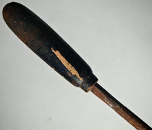 Load image into Gallery viewer, Vintage Round Tapered Rasp File with Black Wooden Handle – 32.5cm Long – Used