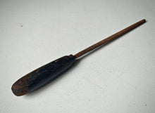 Load image into Gallery viewer, Vintage Round Tapered Rasp File with Black Wooden Handle – 32.5cm Long – Used