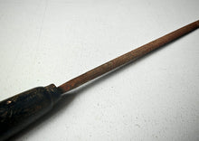 Load image into Gallery viewer, Vintage Round Tapered Rasp File with Black Wooden Handle – 32.5cm Long – Used