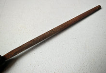Load image into Gallery viewer, Vintage Round Tapered Rasp File with Black Wooden Handle – 32.5cm Long – Used
