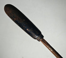 Load image into Gallery viewer, Vintage Round Tapered Rasp File with Black Wooden Handle – 32.5cm Long – Used