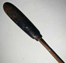 Load image into Gallery viewer, Vintage Round Tapered Rasp File with Black Wooden Handle – 32.5cm Long – Used