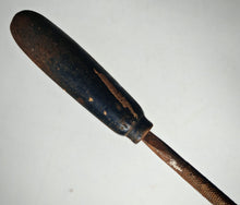 Load image into Gallery viewer, Vintage Round Tapered Rasp File with Black Wooden Handle – 32.5cm Long – Used