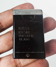 Load image into Gallery viewer, Vintage Rolls Razor Imperial Blade Case & Blade Pack Made in England Shaving