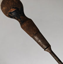 Load image into Gallery viewer, Vintage Stanley Wooden Handle Slotted Screwdriver No 25C Old Used Hand Tool 22cm