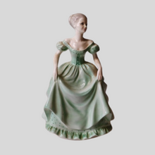 Load image into Gallery viewer, Vintage Coalport Figurine Henrietta from the Ladies of Fashion Collection Hand-Painted Bone China 20cm Tall