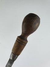 Load image into Gallery viewer, Vintage Wooden Handled Slotted Flat Head Screwdriver, Hand Tool