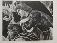 Load image into Gallery viewer, Vintage Double-Sided Book Plate , Detail from The Adoration of the Magi