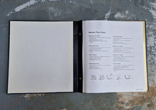 Load image into Gallery viewer, Vintage Japanese Water Lilly Flower Theme Photograph Album , Black Plastic Cover