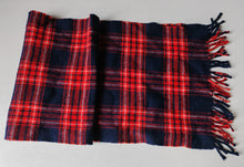 Load image into Gallery viewer, Vintage Tartan Wool Scarf Made in Scotland by Kinloch Anderson 100% Pure Wool