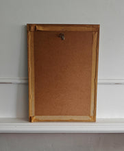 Load image into Gallery viewer, Vintage Bird Print Hoopoe - Great Willow Herb by Basil Ede , Framed Nature Illustration , 39x28.5cm