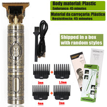 Load image into Gallery viewer, T9 Hair Clipper Repair Beard Shaving Body Hair Trimmer Clippers Electric Machine Men Haircut Machine 0mm Barber Shaver