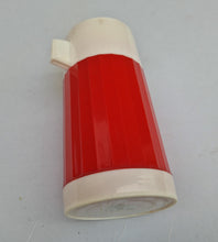 Load image into Gallery viewer, Vintage 1970s Red Colour Vacuum Flask Made By Aladdin 250ml 8fl oz Collectable Made In England