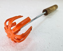 Load image into Gallery viewer, Vintage Kitchen Utensil, Red Handle Potato Masher Retro Kitchenalia