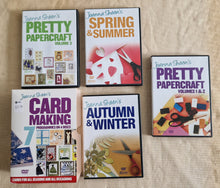 Load image into Gallery viewer, Joanna Sheen's Card Making DVD Box Set 7 Programmes 4 Discs