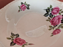 Load image into Gallery viewer, Staffs Teaset Co Ltd Ceramic Pink Rose Flower Bowl , Plex St Pottery Tunstall
