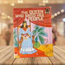 Load image into Gallery viewer, The Queen Who Saved Her People Book 1973, Vintage Children Illustrated Book