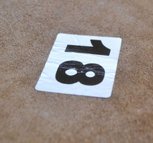 Load image into Gallery viewer, One Small Piece Cowhide Genuine Natuzzi Brown LEATHER MATERIAL Sample , Scrap Piece