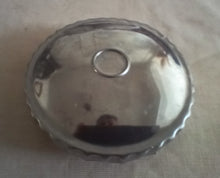 Load image into Gallery viewer, Vintage Metal Fuel Cap Cover 11cm Diameter Classic Car Tractor HGV Style