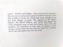 Load image into Gallery viewer, Vintage Hotel B.I Lunch Menu Card From Uganda, Venice Scene Theme, Dated Wednesday 19th May 1971, 26