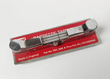 Load image into Gallery viewer, Vintage Bib Cassette Tape Splicer Made in England Audio Repair Editing Tool