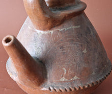 Load image into Gallery viewer, Vintage Sasak Pottery Earthenware Tea Pot with Wicker Handle Handmade Teapot