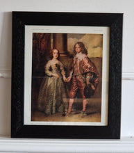 Load image into Gallery viewer, Prince William II Of Orange & Mary Stuart Painting By Anthony Van Print In Frame