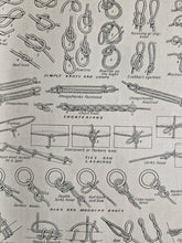 Load image into Gallery viewer, Tie Knots Image Illustrations Vintage Drawing Image Book Plate, What is the Name of That Knot? Old A
