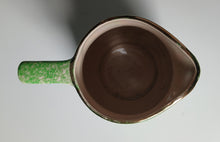 Load image into Gallery viewer, Govancroft Glasgow Green Spongeware Pottery Jug Pitcher Vintage Scottish