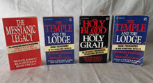 Load image into Gallery viewer, Bundle lot 4 books Religious Freemasons topic , The Temple & The Lodge , Holy