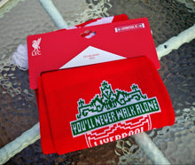 Load image into Gallery viewer, Genuine LICENCED Official Liverpool FC Crest Scarf  You’ll Never Walk Alone New