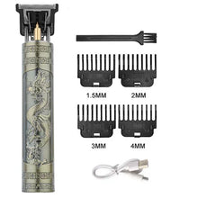 Load image into Gallery viewer, T9 Hair Clipper Repair Beard Shaving Body Hair Trimmer Clippers Electric Machine Men Haircut Machine 0mm Barber Shaver
