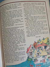 Load image into Gallery viewer, Vintage The Unhappy Giant Double Page Book Print Fairy Tale Illustration 35x25.5