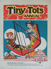 Load image into Gallery viewer, Vintage Tiny Tots Annual Title Page Book Print Illustration 35 x 25.5cm Original