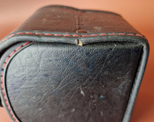 Load image into Gallery viewer, Vintage Empty Lens Case For Small Lens , Black Colour, Red Interior