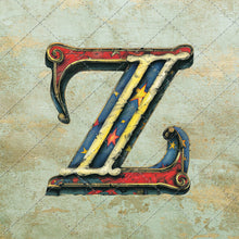 Load image into Gallery viewer, Bright Bold Colourful Vintage Typography Carnival Alphabets Circus Letter Arts Png Graphics Instant Download