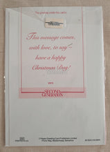 Load image into Gallery viewer, Vintage Unused Christmas Card With Love, Nanna at Christmas Sealed