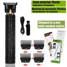 Load image into Gallery viewer, T9 Hair Clipper Repair Beard Shaving Body Hair Trimmer Clippers Electric Machine Men Haircut Machine 0mm Barber Shaver